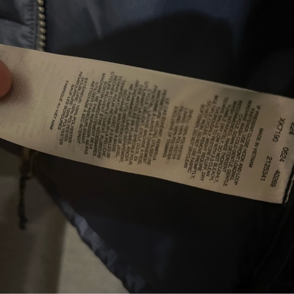 Columbia navy blue coat XL - Picture 5 of 5